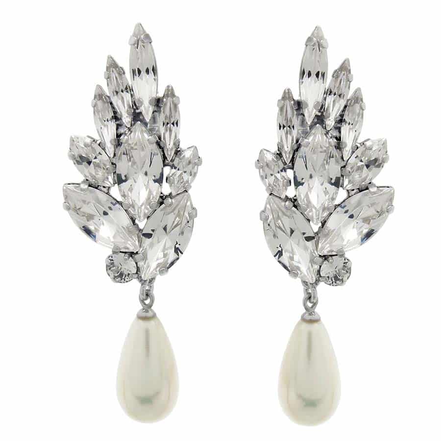 2345 Jacqueline Crystal Earring – תמונה 1
