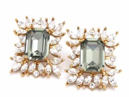 Grey morning Earring