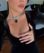 Sapir Emerald Necklace - Image 2