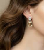 ⁦Champagne Earrings⁩ – תמונה ⁦2⁩