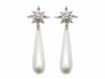 Star Bridal Earrings