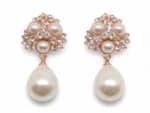 ⁦Pearl Drop Earrings⁩ – תמונה ⁦4⁩