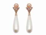 ⁦Pearl Teardrop Earrings⁩ – תמונה ⁦4⁩