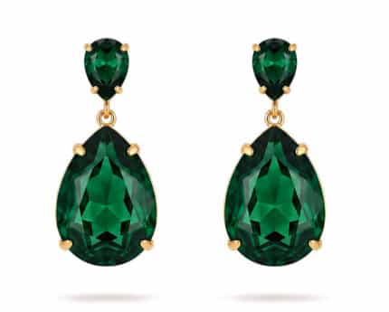 Emerald Drop Earrings
